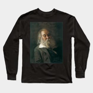 Portrait of Walt Whitman by Thomas Eakins Long Sleeve T-Shirt